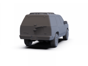 GAZ 12 Zim 1950 PRE-SUPPORTED Modèle 3D