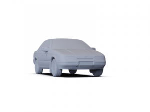 GAZ 12 Zim 1950 PRE-SUPPORTED Modèle 3D