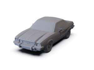 GAZ 12 Zim 1950 PRE-SUPPORTED Modèle 3D