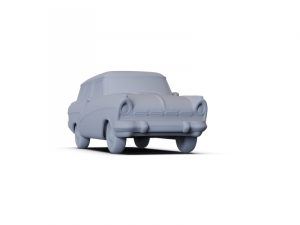 GAZ 12 Zim 1950 PRE-SUPPORTED Modèle 3D