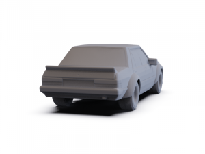 GAZ 12 Zim 1950 PRE-SUPPORTED Modèle 3D