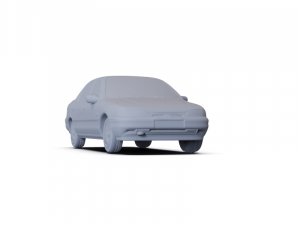 GAZ 12 Zim 1950 PRE-SUPPORTED Modèle 3D