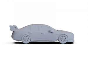 GAZ 12 Zim 1950 PRE-SUPPORTED Modèle 3D