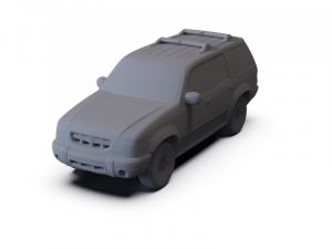 GAZ 12 Zim 1950 PRE-SUPPORTED Modèle 3D