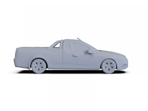 GAZ 12 Zim 1950 PRE-SUPPORTED Modèle 3D