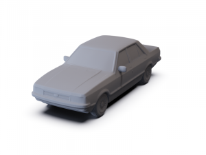 GAZ 12 Zim 1950 PRE-SUPPORTED Modèle 3D
