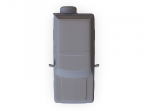 GAZ 12 Zim 1950 PRE-SUPPORTED Modèle 3D