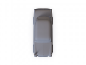 GAZ 12 Zim 1950 PRE-SUPPORTED Modèle 3D