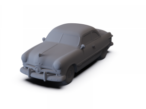 GAZ 12 Zim 1950 PRE-SUPPORTED Modèle 3D