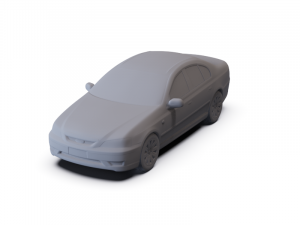 GAZ 12 Zim 1950 PRE-SUPPORTED Modèle 3D