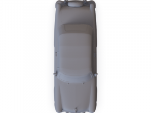 GAZ 12 Zim 1950 PRE-SUPPORTED Modèle 3D