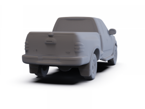 GAZ 12 Zim 1950 PRE-SUPPORTED Modèle 3D