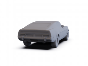 GAZ 12 Zim 1950 PRE-SUPPORTED Modèle 3D