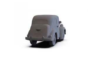 GAZ 12 Zim 1950 PRE-SUPPORTED Modèle 3D
