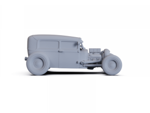 GAZ 12 Zim 1950 PRE-SUPPORTED Modèle 3D