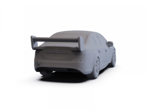 GAZ 12 Zim 1950 PRE-SUPPORTED Modèle 3D
