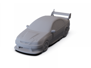 GAZ 12 Zim 1950 PRE-SUPPORTED Modèle 3D
