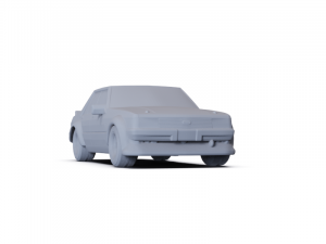 GAZ 12 Zim 1950 PRE-SUPPORTED Modèle 3D
