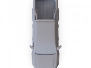 GAZ 12 Zim 1950 PRE-SUPPORTED Modèle 3D
