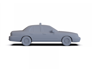 GAZ 12 Zim 1950 PRE-SUPPORTED Modèle 3D