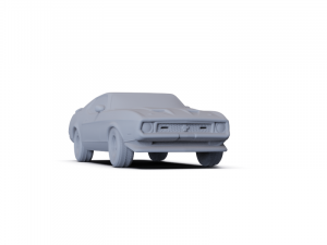 GAZ 12 Zim 1950 PRE-SUPPORTED Modèle 3D