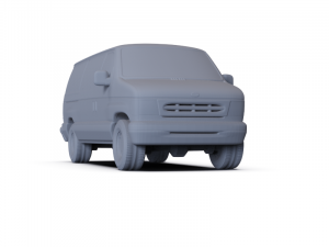 GAZ 12 Zim 1950 PRE-SUPPORTED Modèle 3D