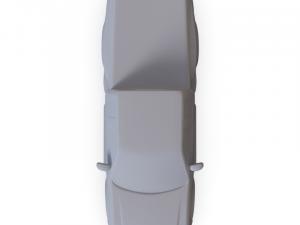 GAZ 12 Zim 1950 PRE-SUPPORTED Modèle 3D