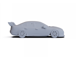 GAZ 12 Zim 1950 PRE-SUPPORTED Modèle 3D