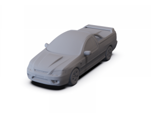 GAZ 12 Zim 1950 PRE-SUPPORTED Modèle 3D