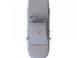 GAZ 12 Zim 1950 PRE-SUPPORTED Modèle 3D