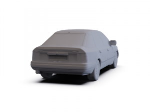 GAZ 12 Zim 1950 PRE-SUPPORTED Modèle 3D