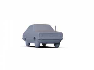 GAZ 12 Zim 1950 PRE-SUPPORTED Modèle 3D