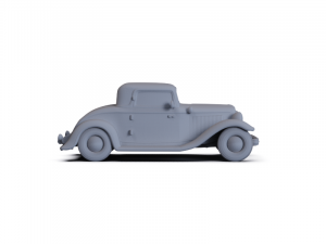 GAZ 12 Zim 1950 PRE-SUPPORTED Modèle 3D