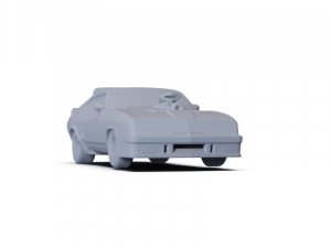 GAZ 12 Zim 1950 PRE-SUPPORTED Modèle 3D