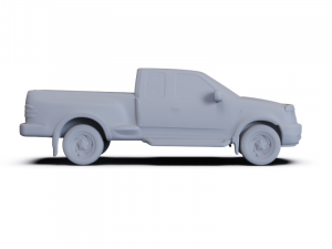 GAZ 12 Zim 1950 PRE-SUPPORTED Modèle 3D