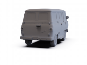 GAZ 12 Zim 1950 PRE-SUPPORTED Modèle 3D