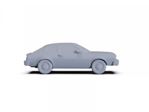 GAZ 12 Zim 1950 PRE-SUPPORTED Modèle 3D
