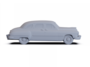 GAZ 12 Zim 1950 PRE-SUPPORTED Modèle 3D