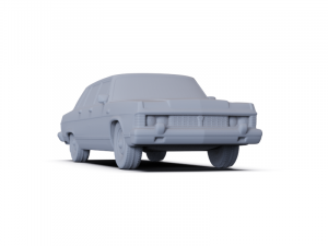 GAZ 14 Chaika 1976 PRE-SUPPORTED 3D Model