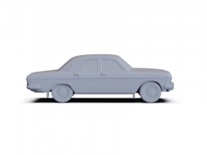 GAZ 24 Volga 1967 PRE-SUPPORTED Modelo 3D