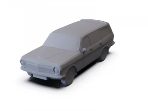 GAZ 24 Volga Combi 1967 WSTĘPNIE WSPIERANY Model 3D