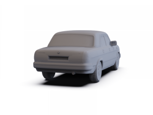 GAZ 3110 Volga 2005 PRE-SUPPORTED 3D Model