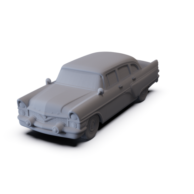 GAZ Chaika Sedan 1980 PRE-SUPPORTED 3D Model .c4d .max .obj .3ds .fbx .stl .blend 