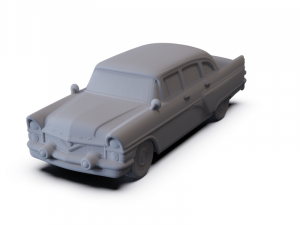 GAZ Chaika Sedan 1980 PRE-SUPPORTED 3D Модель