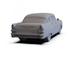 GAZ Chaika Sedan 1980 PRE-SUPPORTED 3D Model
