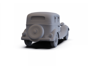 GAZ M-1 1936 PRE-SUPPORTED 3D Model