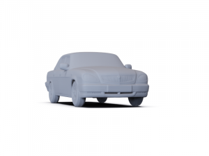 GAZ Volga 2004 PRE-SUPPORTED Modèle 3D