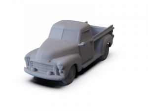GMC 9300 1952 PRE-SUPPORTED 3Dモデル