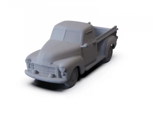 GMC 9300 1952 ПОПЕРЕДНЯ ПІДТРИМКА 3D Модель