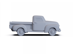 GMC 9300 1952 PRE-SUPPORTED 3D Model